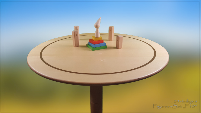 www.systembrett.at &middot; Systembrett-Artikel &middot; 24-teiliges, naturfarbenes Figuren-Set &bdquo;F10&rdquo;