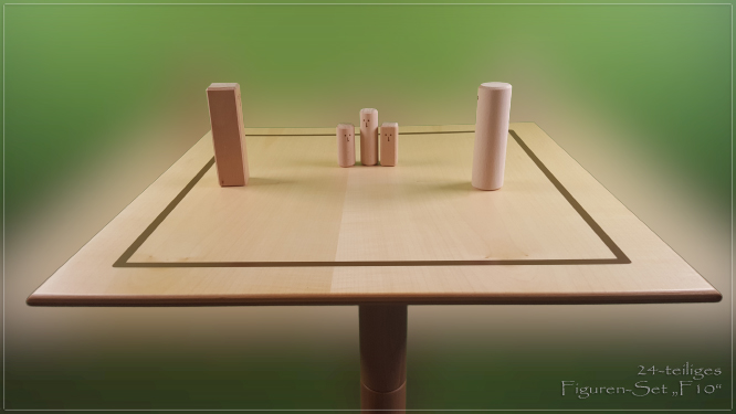 www.systembrett.at &middot; Systembrett-Artikel &middot; 24-teiliges, naturfarbenes Figuren-Set &bdquo;F10&rdquo;