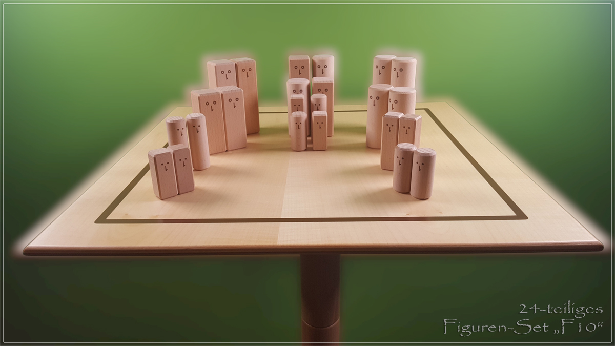 www.systembrett.at &middot; Systembrett-Artikel &middot; 24-teiliges, naturfarbenes Figuren-Set &bdquo;F10&rdquo;